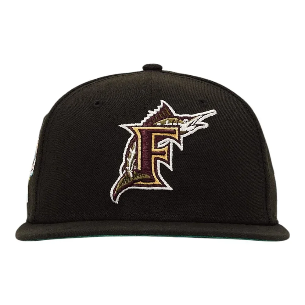 New Era Florida Marlins Botanical Fitted Hat 59FIFTY Cap - Picture 5 of 11